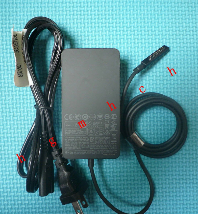 @Original Genuine OEM Microsoft 1536 Cord/Charger Surface Pro 2,7SX-00004 Tablet