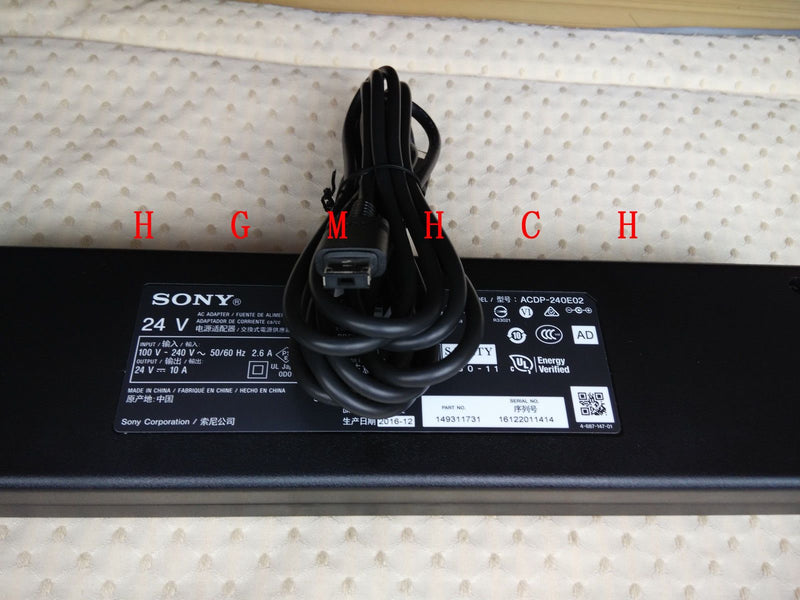 Original OEM Sony LED TV XBR-65X930D,ACDP-240E02,149311731 24V 10A AC/DC Adapter