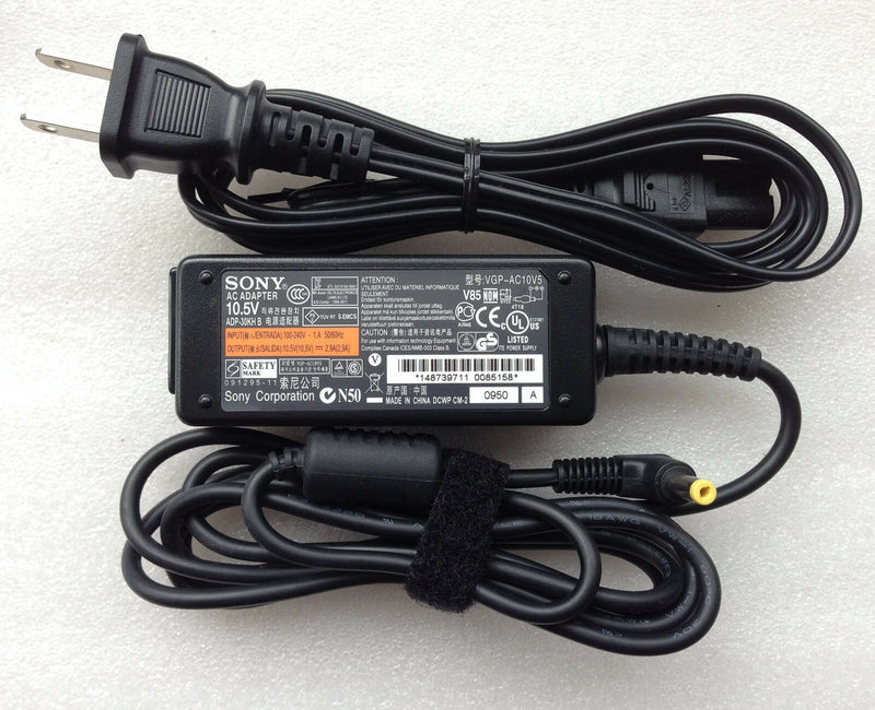 Original Genuine OEM 30W 10.5V AC Adapter for Sony VAIO VGN-P530H/R,VGN-P598E/Q