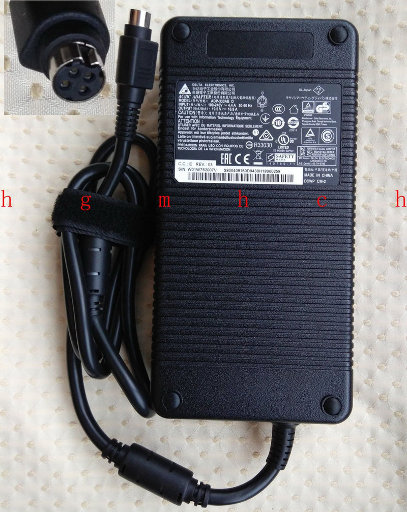 Original OEM Delta MSI 330W Cord/Charger GT83VR 6RF(Titan SLI)-001JP,ADP-330AB D