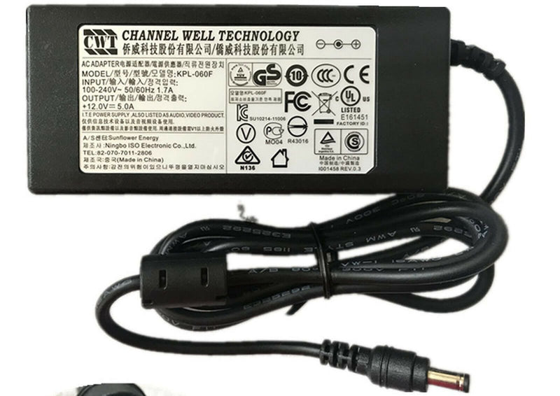 New Original OEM AC/DC Adapter for Acer ED273 Abidpx 27 inch WQHD Curved Monitor