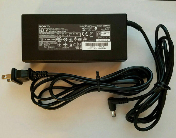 New Original OEM Sony 19.5V AC/DC Adapter for Sony Bravia KDL-49WD754 LCD-LED TV