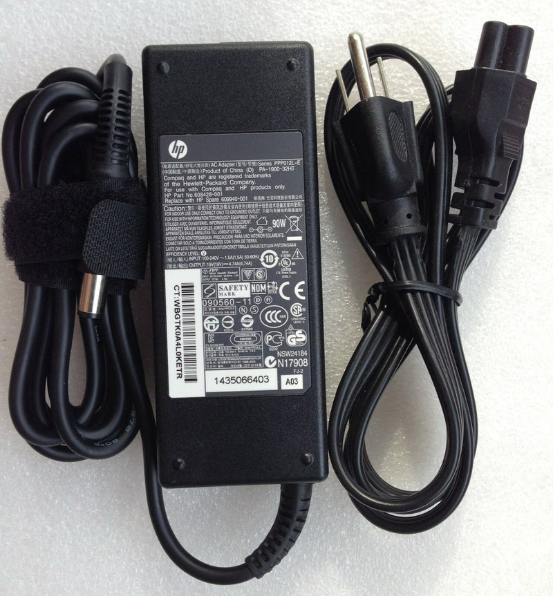 Original Genuine OEM HP 90W AC Adapter for HP ProBook 4530s/i5-2520M Notebook PC