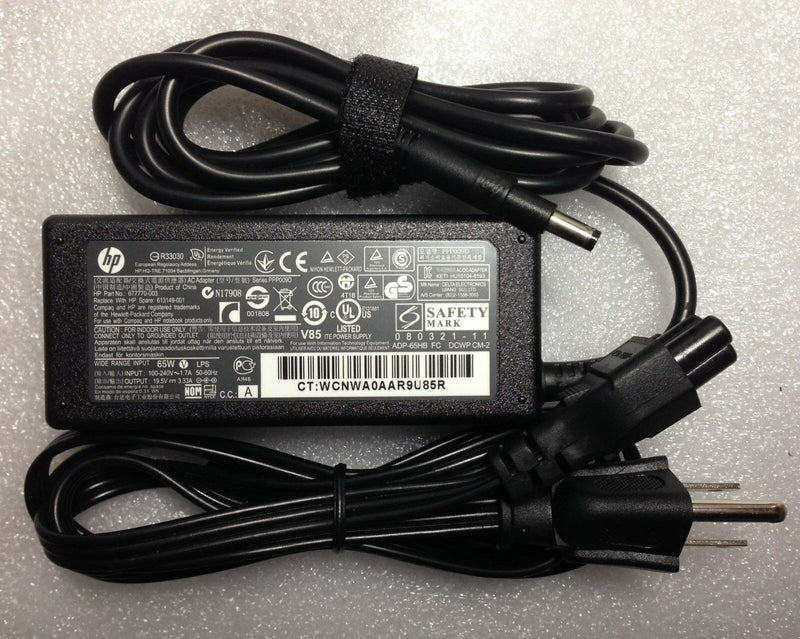 @Original Genuine OEM HP 65W AC Adapter for HP Folio 13-2000 Series Ultrabook PC