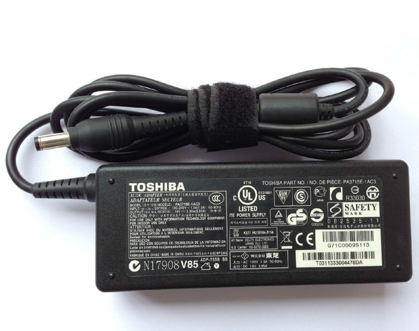 @New Original Genuine OEM Toshiba 75W 19V AC Adapter for Tecra R850-S8510 Laptop