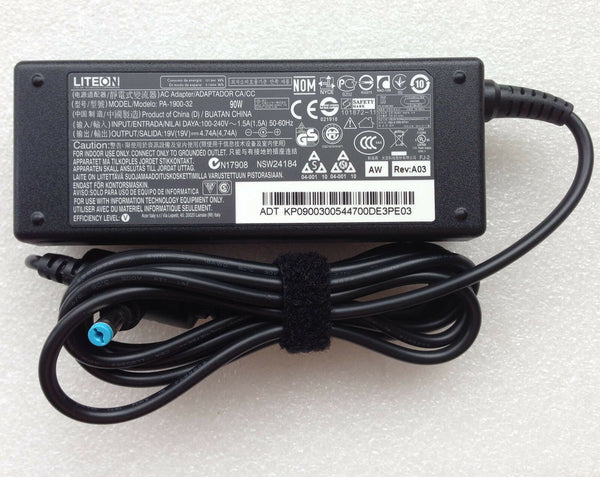 Original OEM Liteon Acer 90W Cord/Charger Aspire E1-472G,E1-510G,E1-571G,E1-572G