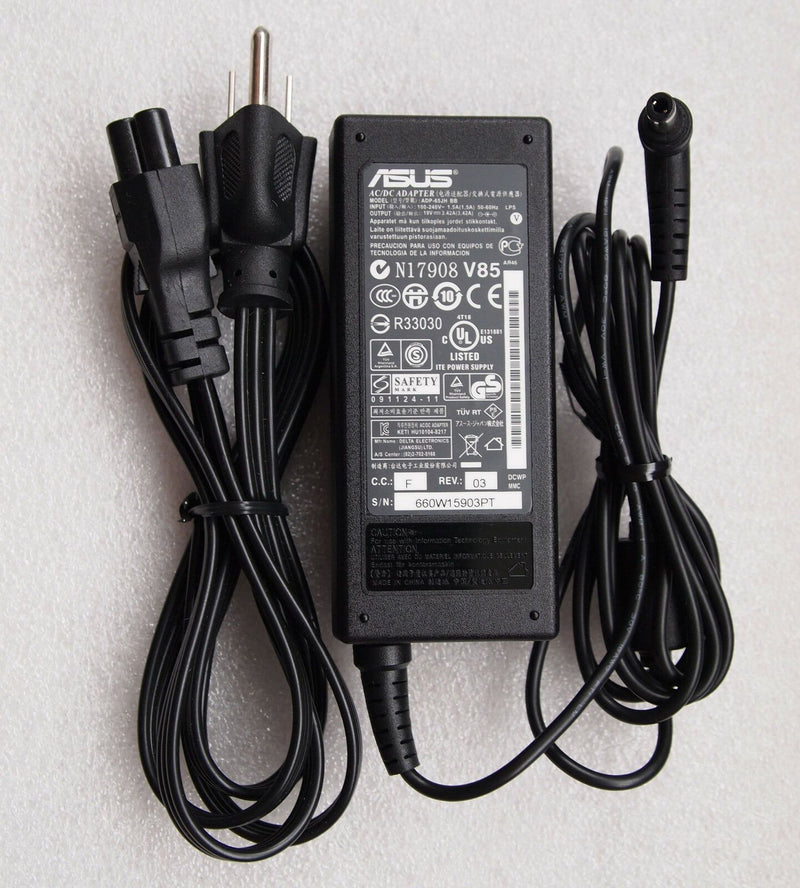 Original OEM AC Power Adapter Supply Charger for Asus U52F-BBL5 Notebook PC 65W