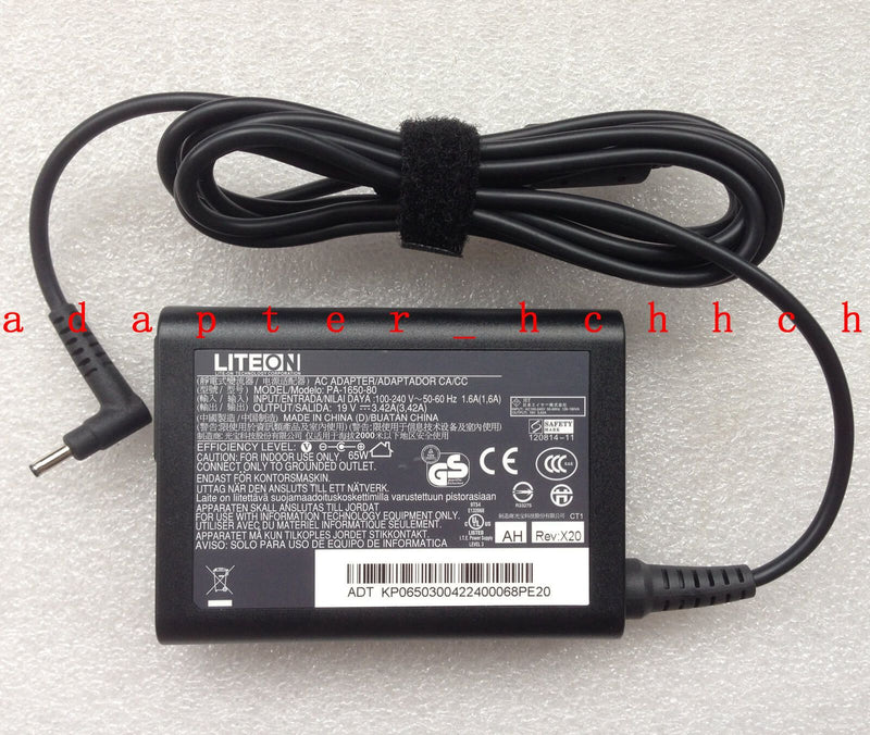 @New Original OEM Acer 65W AC Adapter for Acer Chromebook 15 C910-C37P,C910-C4A5