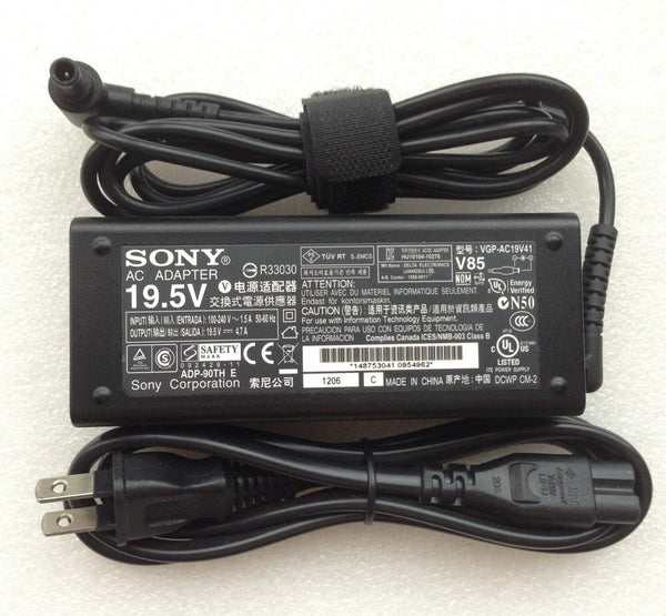 @New Original Genuine OEM Sony 90W AC Adapter for Sony VAIO PCG-61112L Notebook