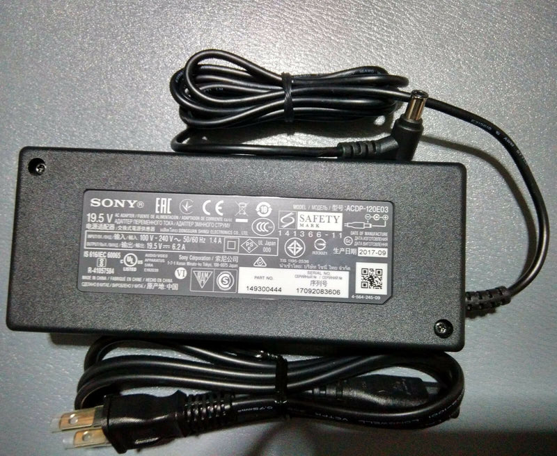 @@New Original OEM Sony 19.5V 6.2A 120W AC Adapter for Sony LED HDTV KDL-55W800B