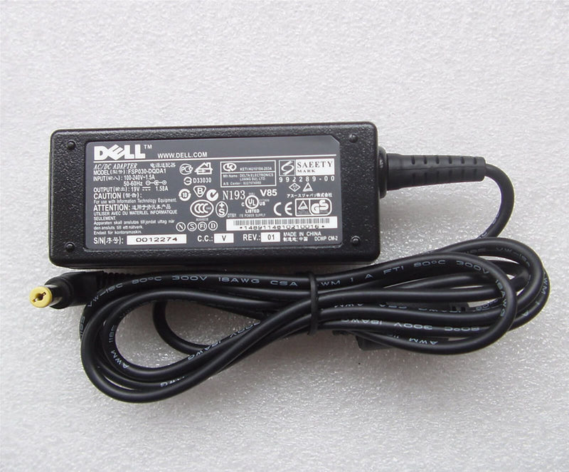 Original Dell Inspiron Mini 1012 Battery Charger Power Supply Cord 19V 1.58A 30W