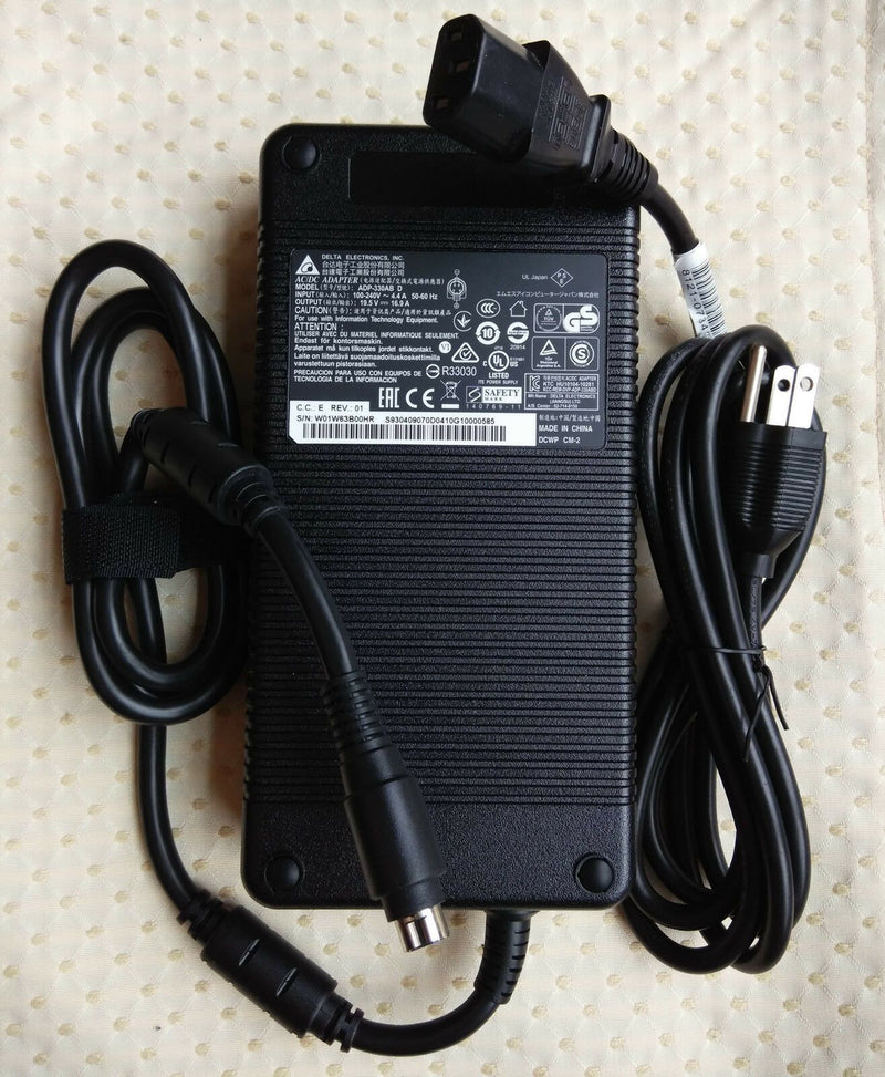 Original OEM Delta 330W AC/DC Adapter for MSI GT73VR 6RF(Titan Pro)-025AU Laptop