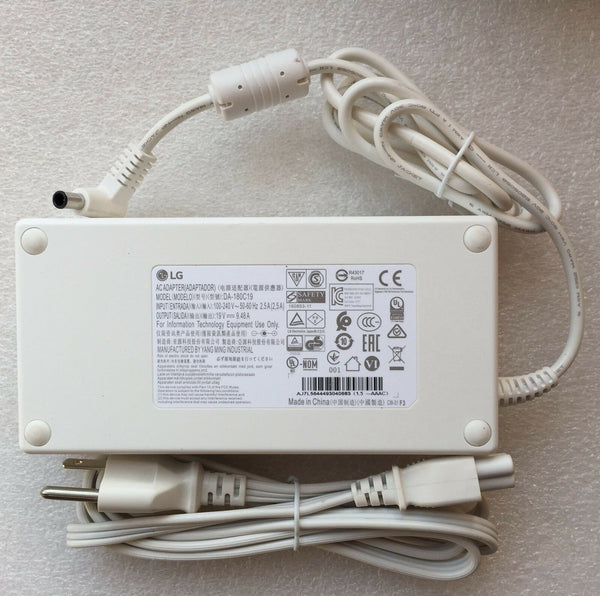 Original LG 19V 9.48A AC Adapter for LG 32UD99-W,DA-180C19 Ultra ISP LED Monitor