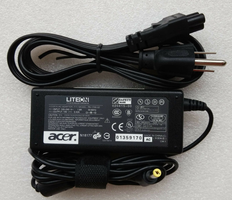 @New Original OEM AC Adapter&Cord for Acer Aspire 3500/3510/3600/3610 PA-1700-02